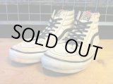 画像: 【27532-844】VANS　SK8-HI　（ホワイト/ブラック）　USED