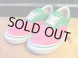 画像: 【27649-845】VANS　ERA　（グリーン/ピンク）　USED
