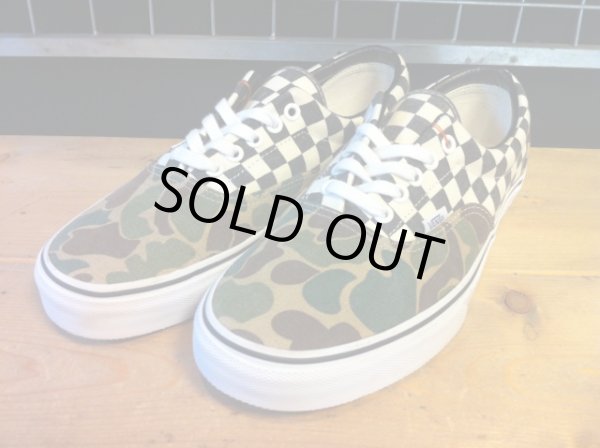 画像1: 【27870-853】VANS　ERA　VAN DOREN　（チェック/カモ柄）　新品 (1)