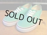 画像: 【27898-858】VANS　AUTHENTIC　（エメラルド）　USED