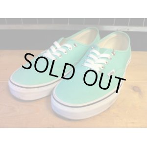 画像: 【27898-858】VANS　AUTHENTIC　（エメラルド）　USED