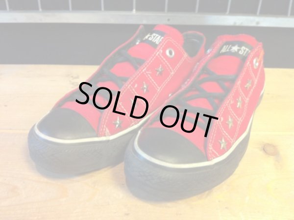 画像1: 【28086-888】converse　ALL STAR SD OX　（レッド）　USED (1)