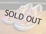 画像: 【28063-913】VANS×BEAMS×have a good time　SLIP-ON　（ホワイト/レッド）　　USED