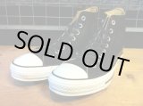 画像: 【28216-909】converse　ALL STAR ENAMEL HI　（ブラック）　USED