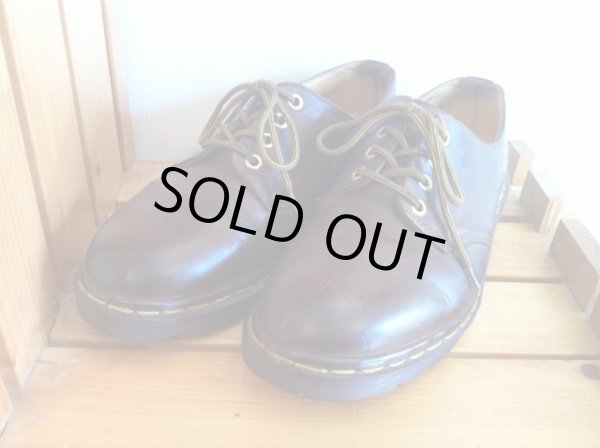 画像1: 【28282-919】Dr.Martens　4ホールローカット　（ブラウン）　USED (1)