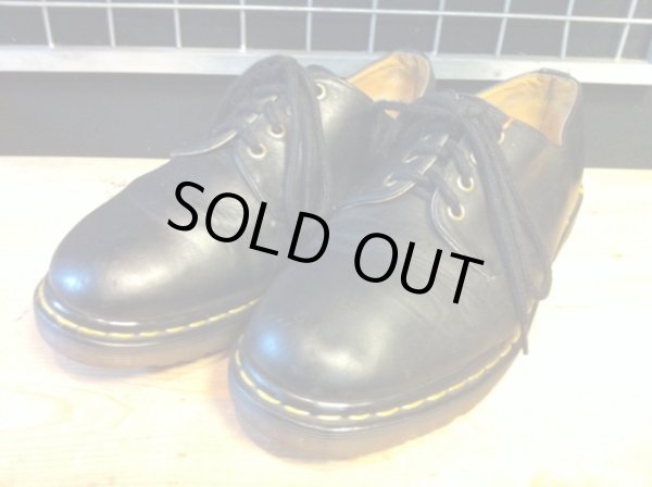 画像1: 【28418-966】Dr.Martens　4ホールローカット　（ブラック）　USED (1)