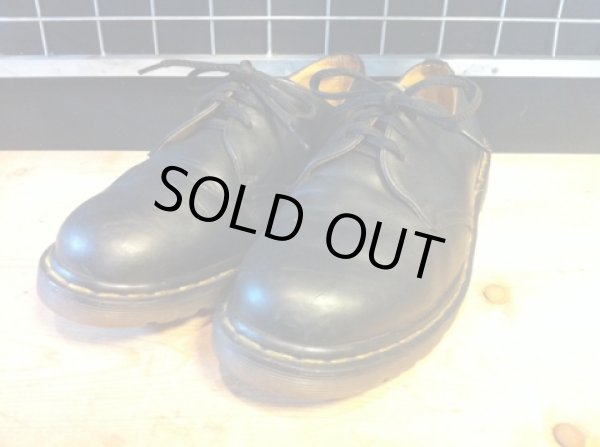 画像1: 【28540-1004】Dr.Martens　3ホールローカット　（ブラック）　USED (1)