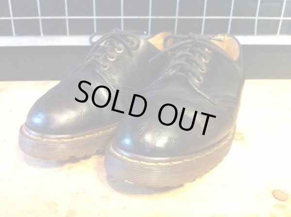 画像1: 【28541-1010】Dr.Martens　4ホールローカット　（ブラック）　USED (1)