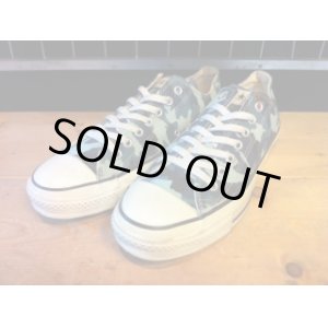 画像: 【06925-1026】converse ALL STAR OX　（ブルーカモ）　USED