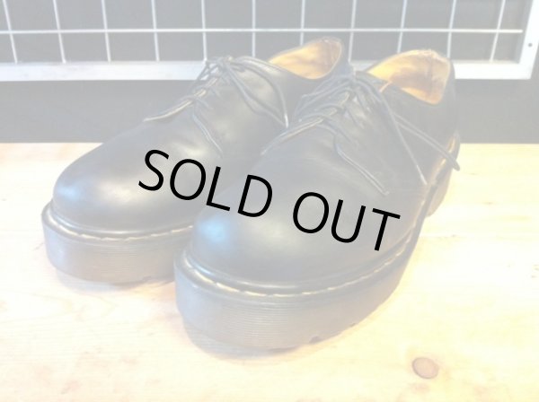 画像1: 【28690-1041】Dr.Martens　プラットフォームローカット　（ブラック）　USED (1)