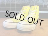 画像: 【28717-1045】converse　ALL STAR HI　（イエロー）　USED