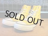 画像: 【28752-1050】converse　ALL STAR COLORS HI　（レモンイエロー）　USED