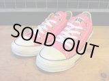 画像: 【28808-1066】converse　ALL STAR OX　（ピンク）　USED