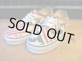 画像: 【28864-1079】VANS　AUTHENTIC VANDOREN　（星条旗柄）　USED