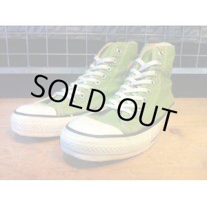 画像: 【28655-1088】converse　ALL STAR HI　（グリーン）　USED 