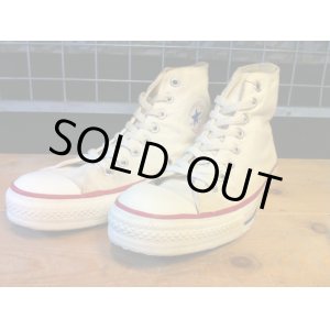 画像: 【28798-1089】converse　ALL STAR HI　（ホワイト）　USED 