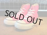画像: 【28923-1109】converse　ALL STAR HI　（ピンク）　USED