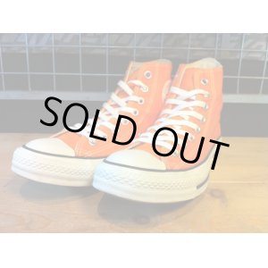 画像: 【28943-1115】converse　ALL STAR HI　（オレンジ）　USED