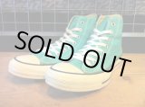 画像: 【28951-1118】converse　ALL STAR HI　（ディーバグリーン）　USED