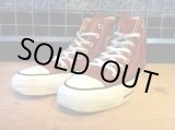 画像: 【28982-1127】converse　ALL STAR HI　（ブラウン）　USED