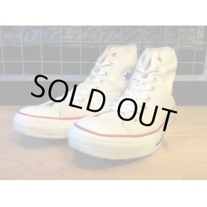 画像: 【28971-1126】converse　ALL STAR HI　（ホワイト）　USED