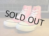 画像: 【29010-1134】converse　ALL STAR COLORS HI　（ピンク）　USED
