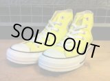 画像: 【29033-1138】converse　ALL STAR HI　（イエロー）　USED