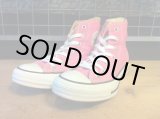 画像: 【29045-1149】converse　ALL STAR HI　（ピンク）　USED