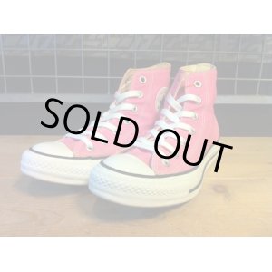 画像: 【29045-1149】converse　ALL STAR HI　（ピンク）　USED