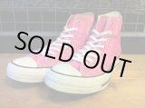 画像: 【29128-1169】converse　ALL STAT HI　（ピンク）　USED