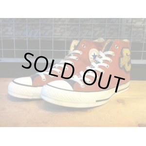 画像: 【29127-1173】converse　ALL STAR LETTERD HI　（オレンジ/ネイビー）　USED