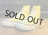 画像: 【29181-1186】converse　ALL STAR COLORS CLASSIC　（イエロー）　USED