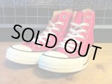 画像: 【29160-1185】converse　ALL STAR HI　（エレクトリックピンク）　USED