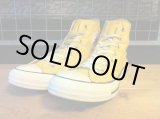 画像: 【29186-1189】converse　ALL STAR HI　（エレクトリックイエロー）　USED