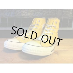 画像: 【29186-1189】converse　ALL STAR HI　（エレクトリックイエロー）　USED