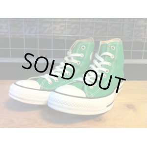 画像: 【29195-1193】converse　ALL STAR HI　（グリーン）　USED