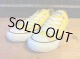 画像: 【29193-1194】converse　ALL STAR COLORS OX　（レモンイエロー）　USED