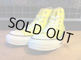 画像: 【29211-1196】converse　ALL STAR HI　（イエロー）　USED