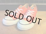 画像: 【29246-1210】converse　ALL STAR OX　（オレンジ）　USED