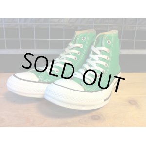 画像: 【29255-1212】converse　ALL STAR HI　（グリーン）　USED