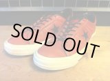 画像: 【29247-1217】converse　ONE STAR SOFT-LEATHER OX　（ワイン）　USED