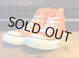 画像: 【29267-1215】converse　ALL STAR HI　（オレンジ）　USED