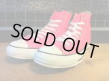 画像: 【29266-1214】converse　ALL STAR HI　（ピンク）　USED