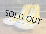 画像: 【29282-1221】converse　ALL STAR HI　（イエロー）　USED