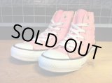 画像: 【29281-1222】converse　ALL STAR HI　（ピンク）　USED