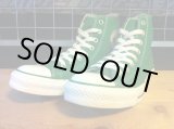 画像: 【29315-1234】converse　ALL STAR HI　（グリーン）　USED