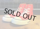 画像: 【29314-1235】converse　ALL STAR HI　（フレッシュオレンジ）　USED