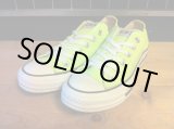 画像: 【29317-1246】converse　ALL STAR OX　（ライムグリーン）　USED