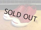 画像: 【29419-1272】converse　JACK PURCELL S PLAIN　（レッド）　USED