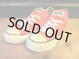 画像: 【29483-1292】converse　ALL STAR OX　（ネオンオレンジ）　USED